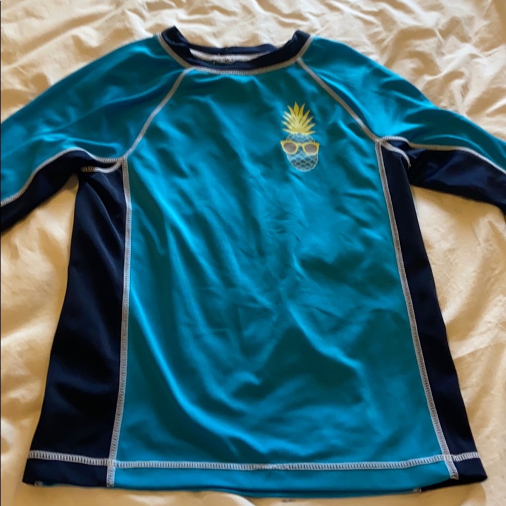 Boys Rash Guard/Swim Shirt